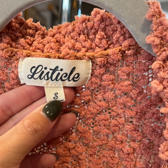 Listicle Soft Cardigan With Pockets - Picture 2 of 7